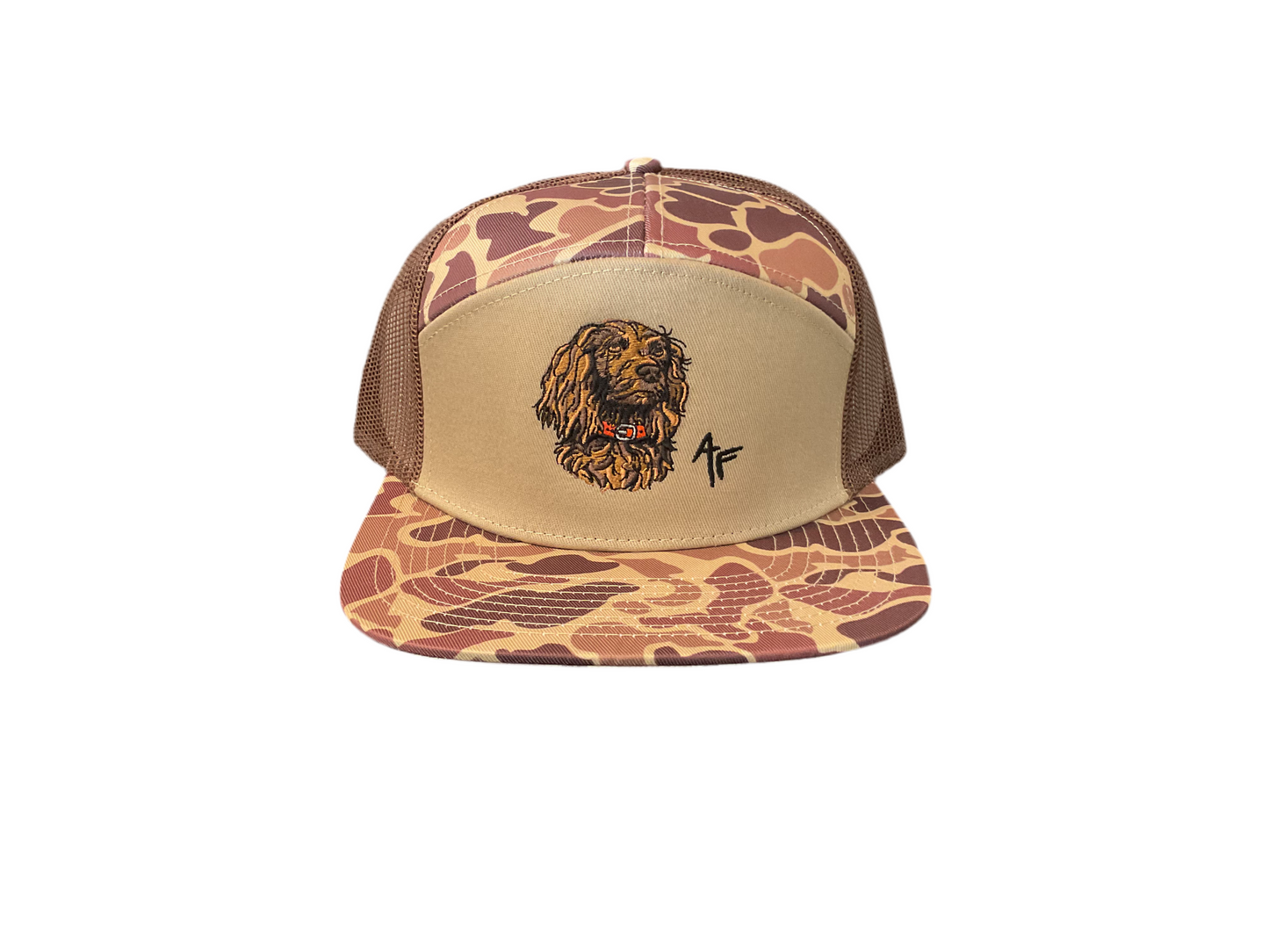 American Fetcher Boykin Duck Camo 7 Panel Hat
