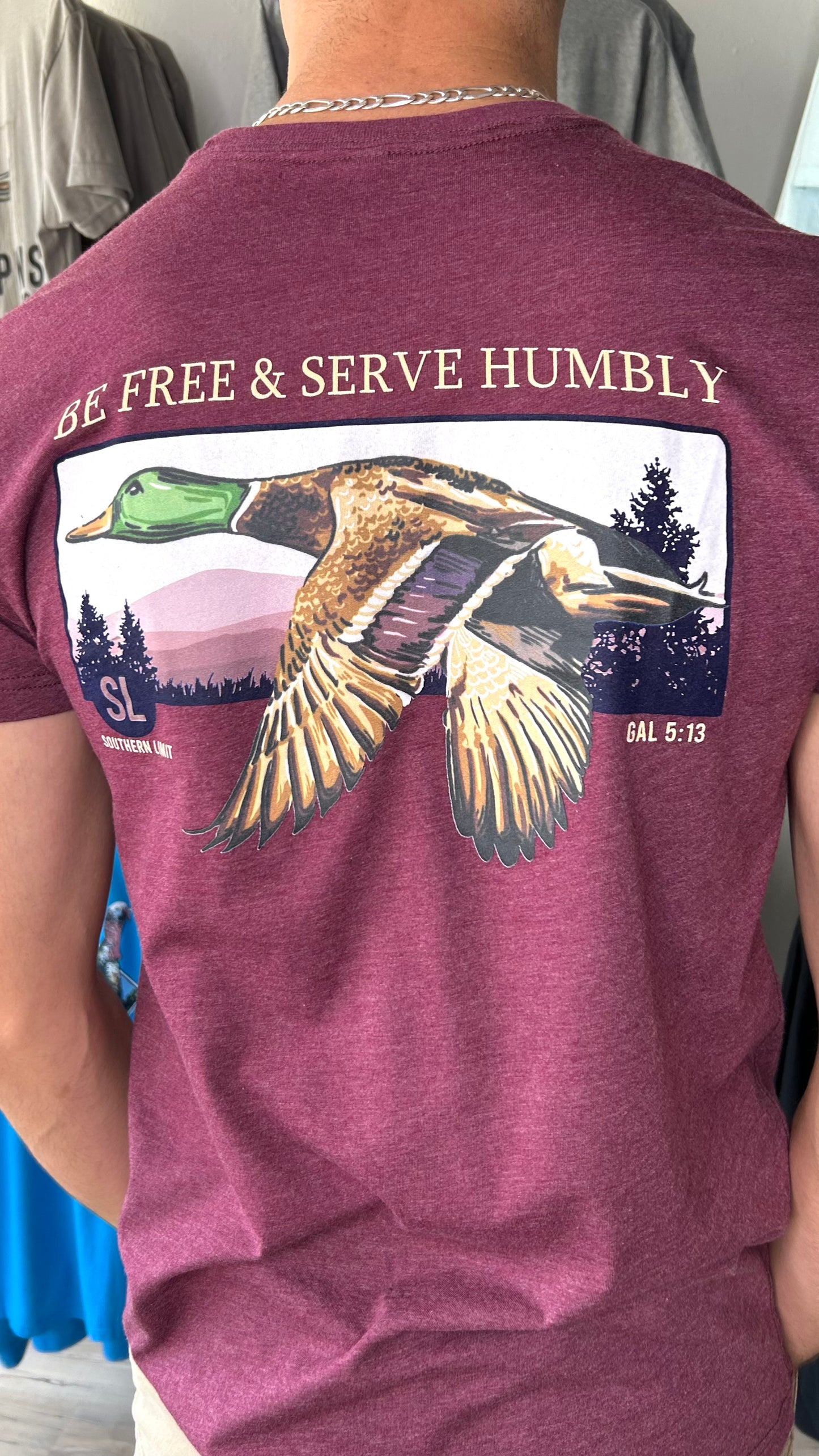 Be Free & Serve Humbly T-Shirt