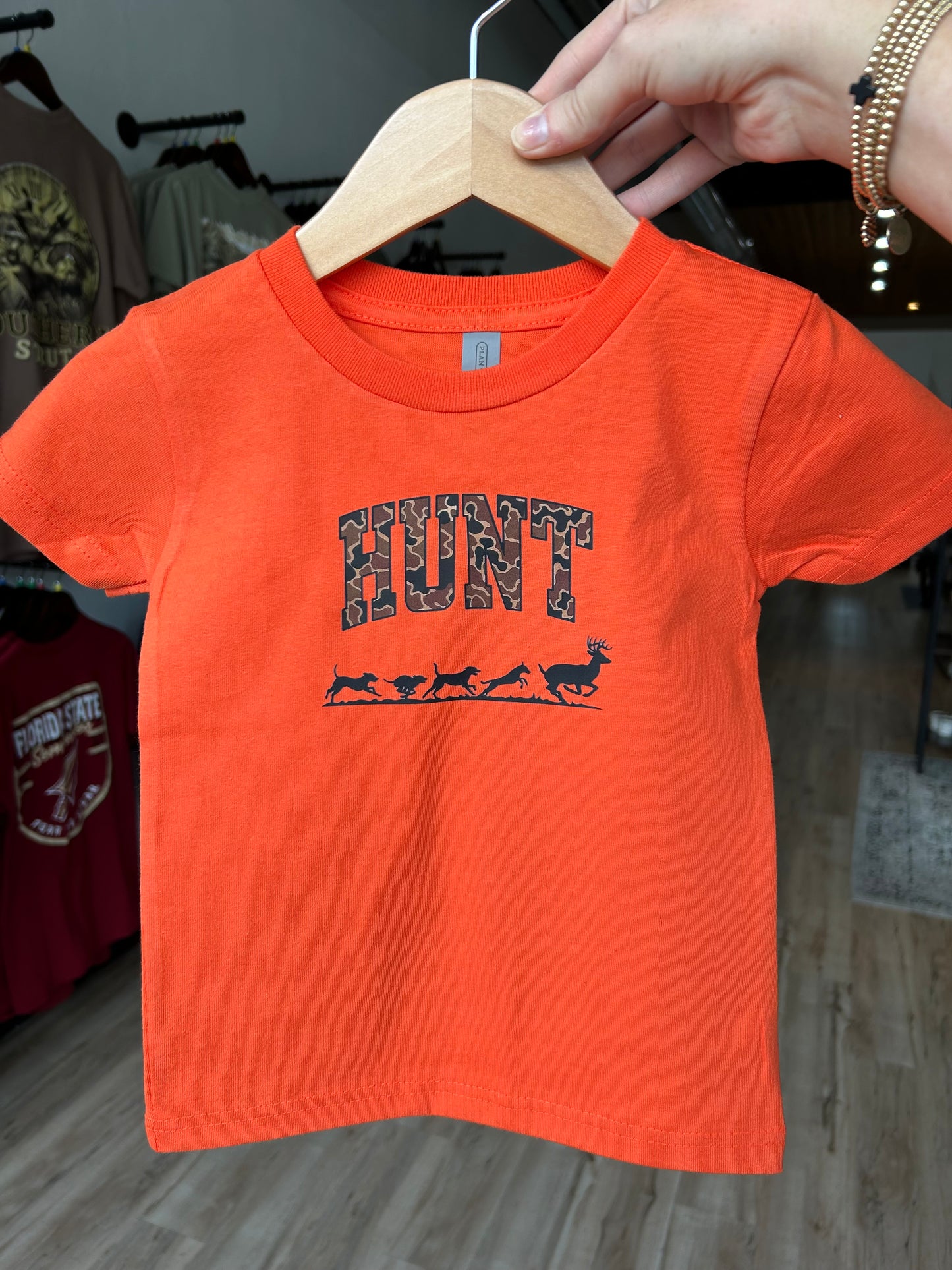 Youth Blaze Orange “Hunt” T-Shirt