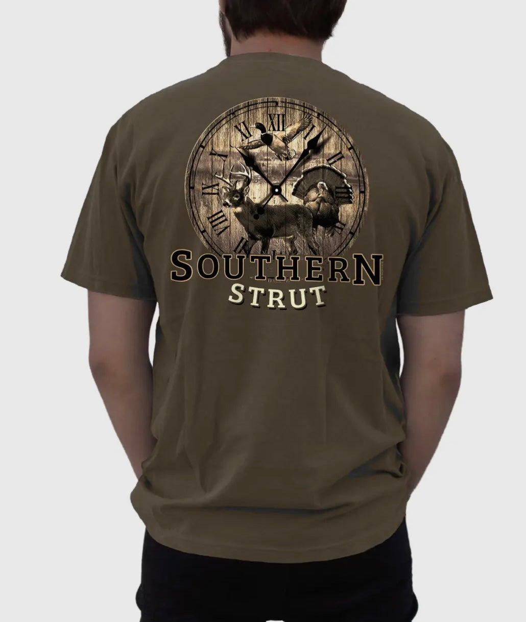 Southern Strut Hunting Around The Clock T-Shirt