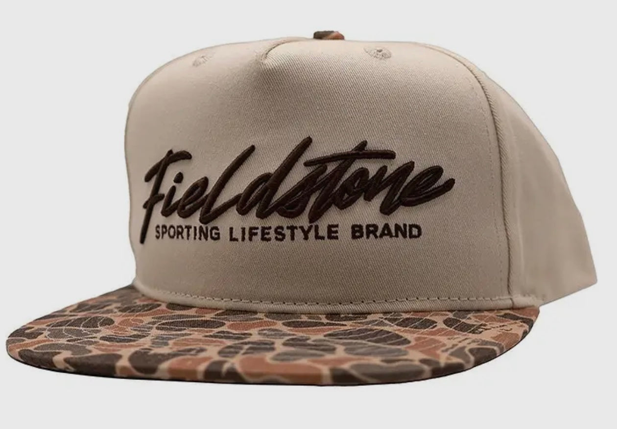 Fieldstone Canvas Autumn Camo Bill Hat