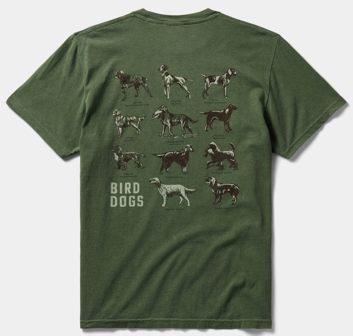Duck Camp Bird Dogs Tee - Willow