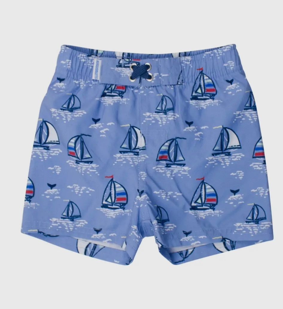 Youth Seas the Day Swim Trunks