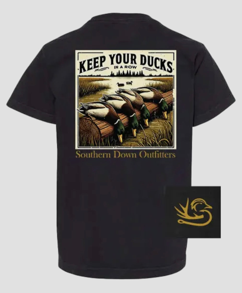 Youth Southern Down Ducks In A Row T-Shirt
