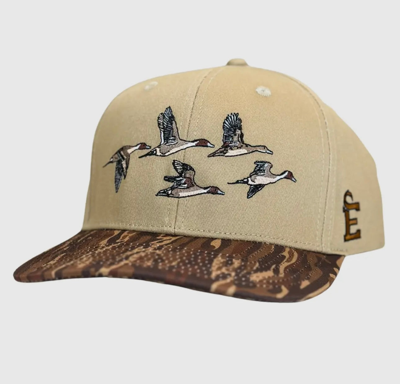 Embry Brown Ranch Camo Flock Hat