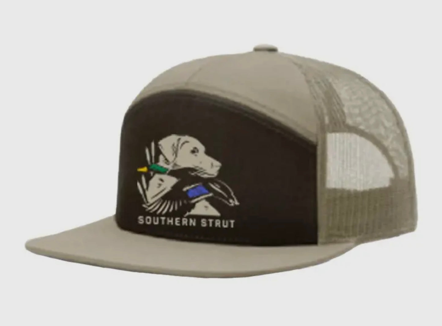 Southern Strut Dog with Game Full Panel Trucker Hat