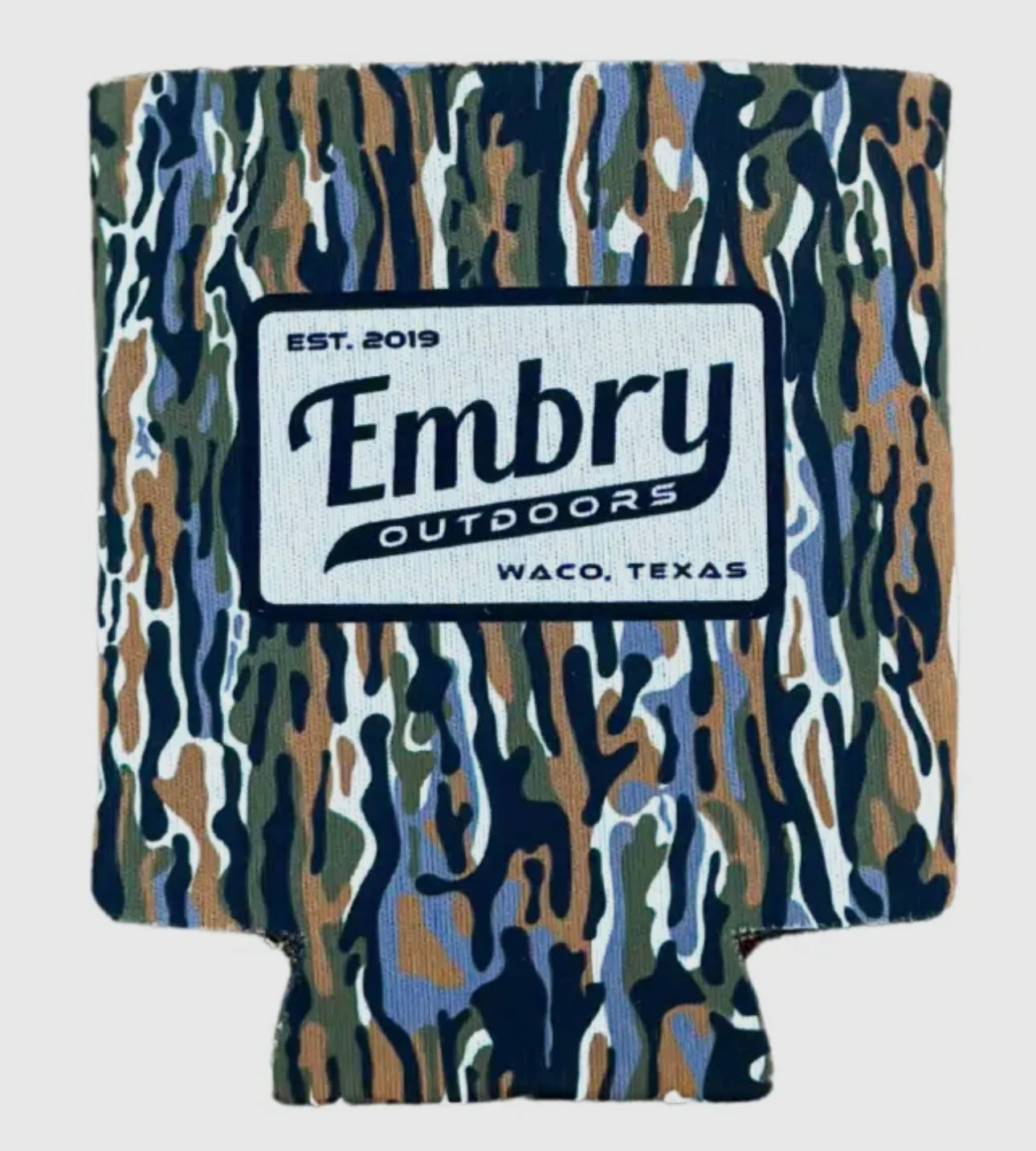 Embry Ranch Camo Koozie