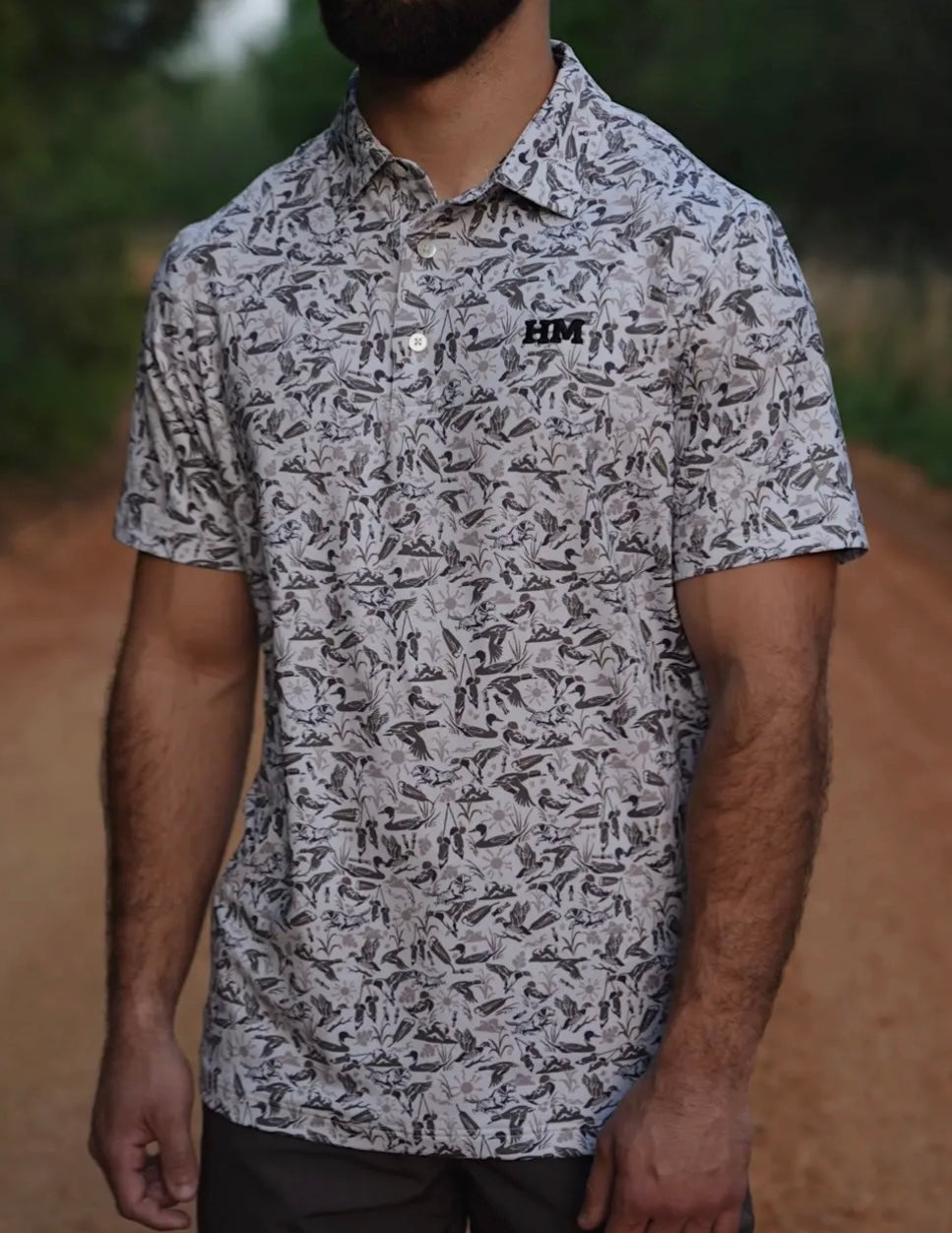 Hurricane Marsh Duck Club Performance Polo