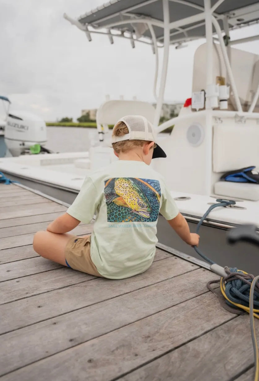 Youth Saltwater Boys Co. Sea Trout Tee