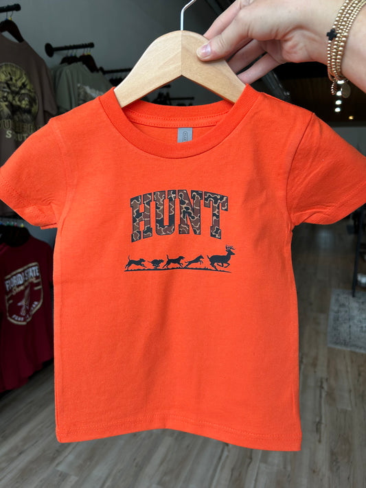 Youth Blaze Orange “Hunt” T-Shirt