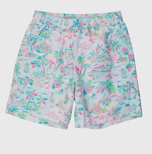 RuggedButts Tropical Resort Swim Trunks