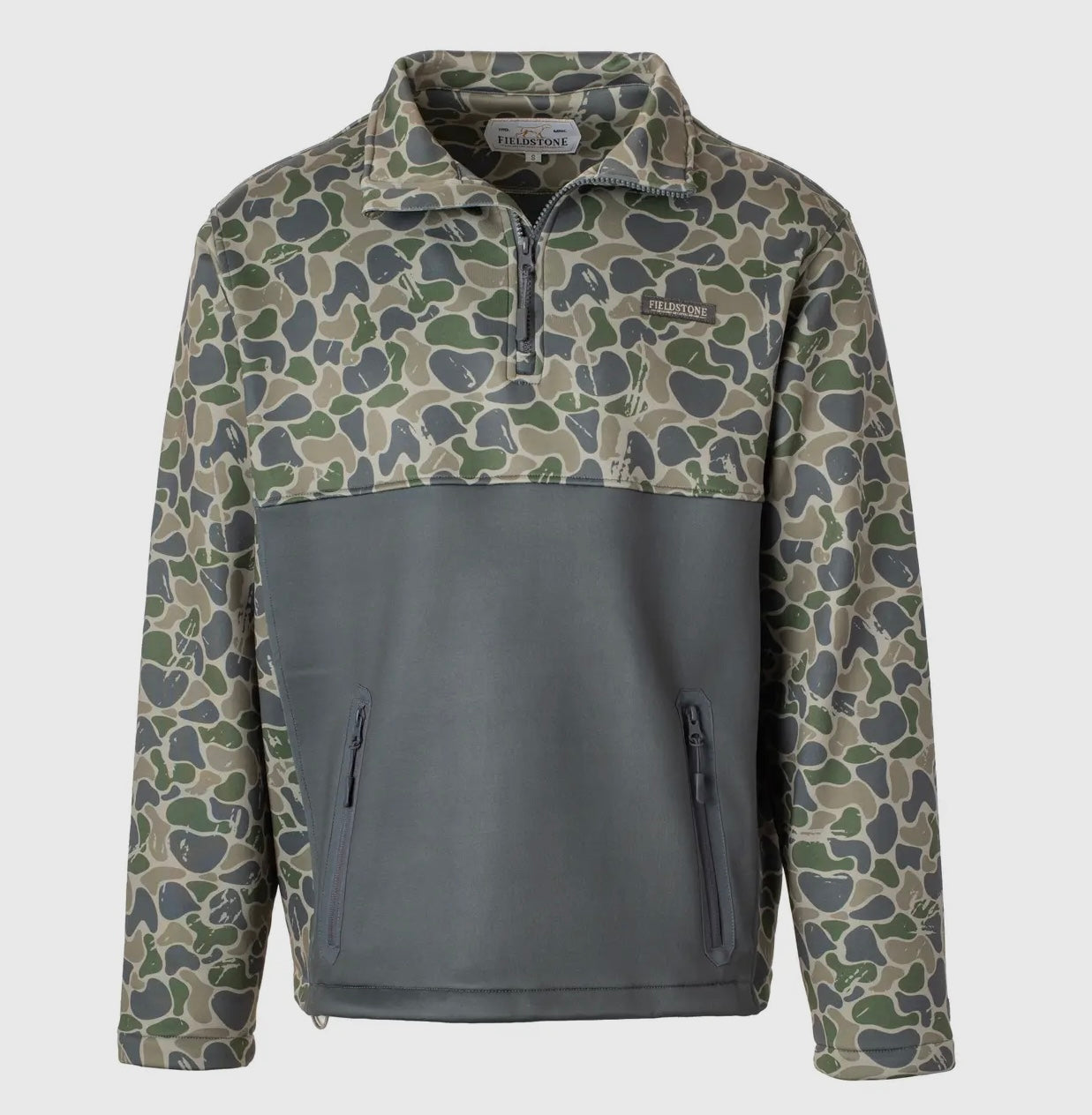 Fieldstone Backwoods Camo Quarter Zip