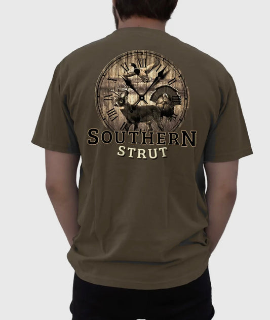 Southern Strut Hunting Around The Clock T-Shirt