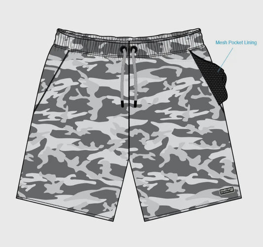 Honey Hole Weekender Shorts Fog Fight