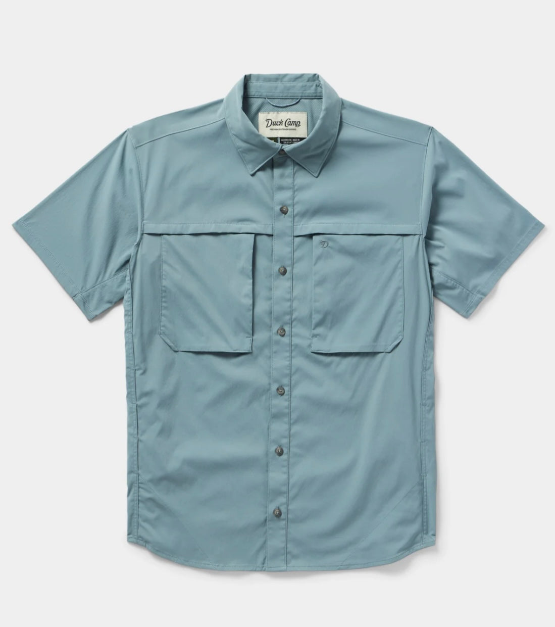 Duck Camp Lightweight Fishing Shirt Short Sleeve - Trooper