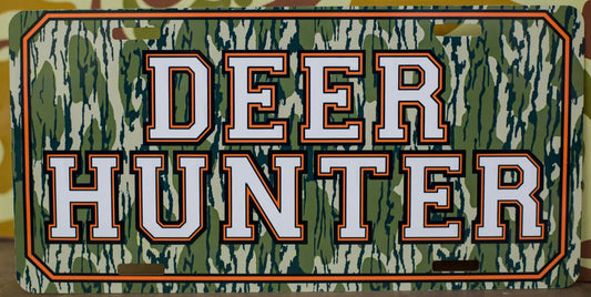 Scent South Deer Hunter Car Tag