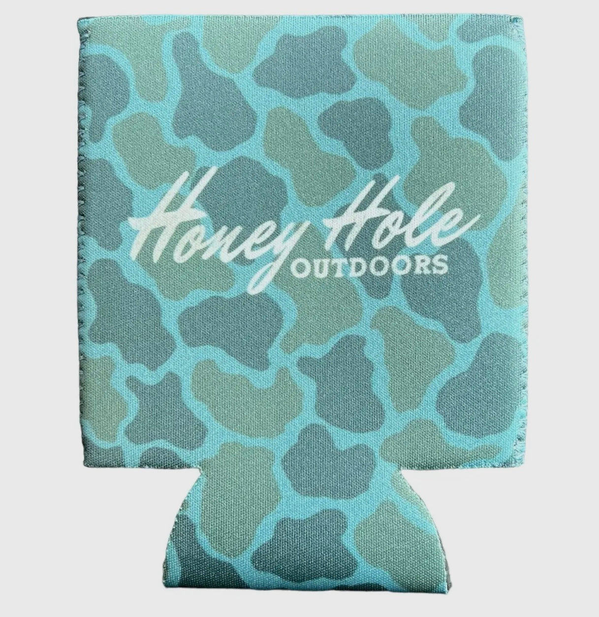 Honey Hole Camo Koozie