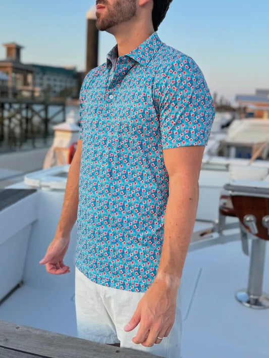 Salt Water Soul “Oahu, Doin?” Polo