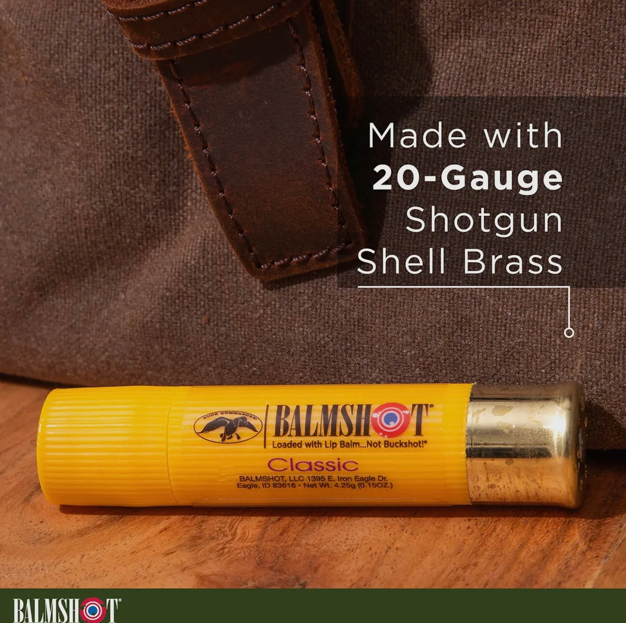 Balmshot & Duck Commander Beeswax Spf Lip Balm