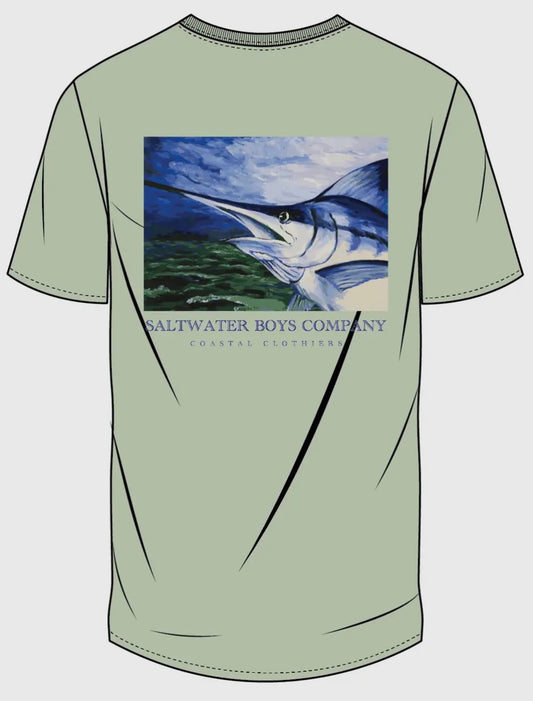 Youth Saltwater Boys Co. Marlin Boys Tee