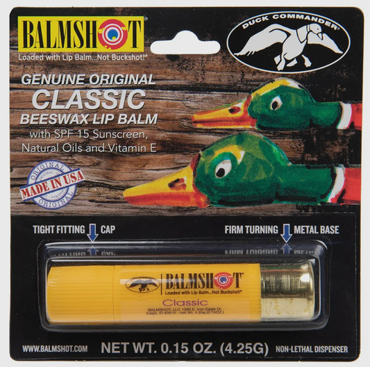 Balmshot & Duck Commander Beeswax Spf Lip Balm