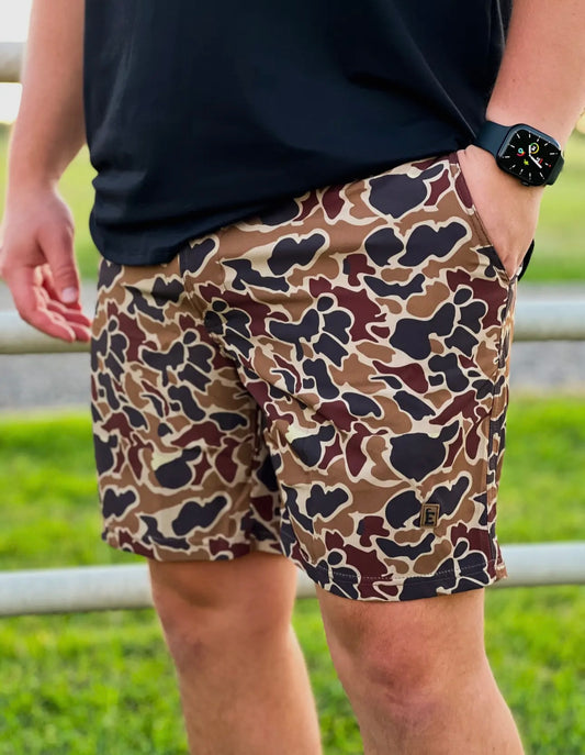 Embry Duck Camo All Day Shorts