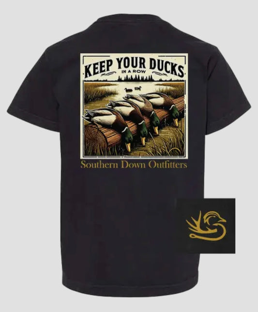 Youth Southern Down Ducks In A Row T-Shirt