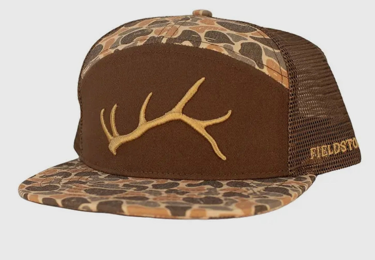 Fieldstone 7 Panel Woodlands Camo Shed Hat
