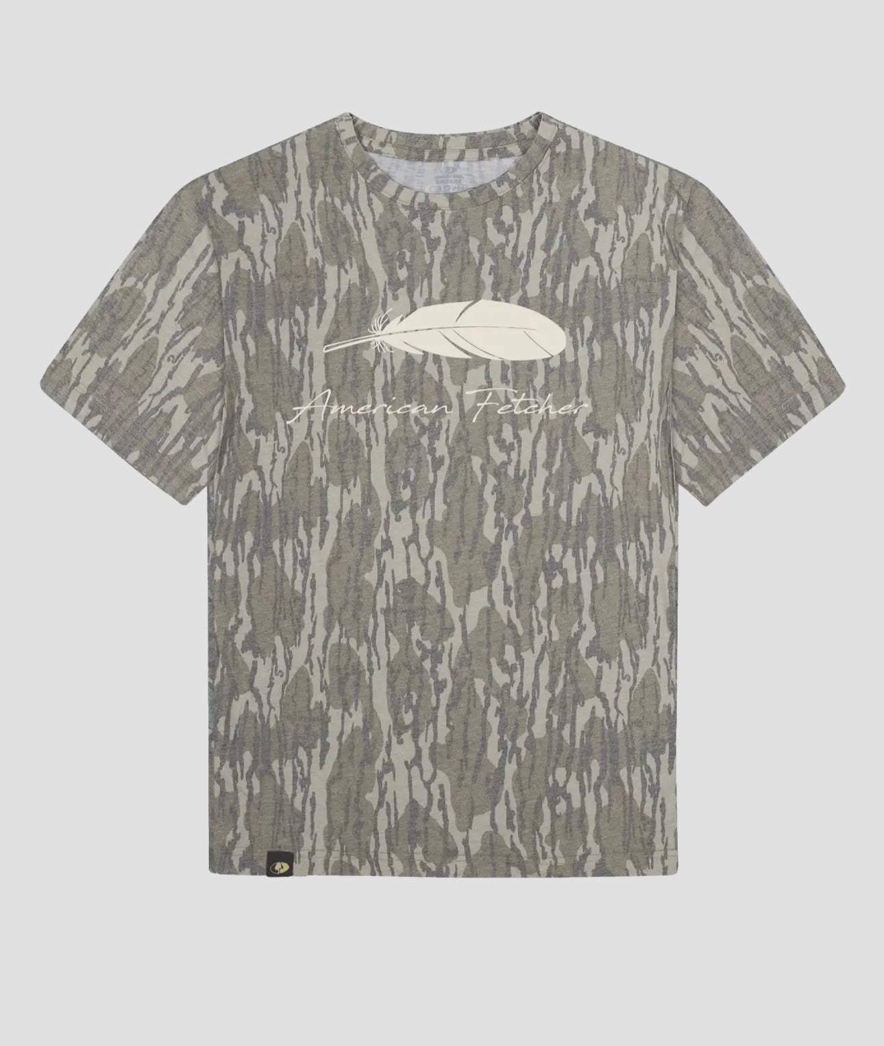 American Fetcher Mossy Oak Feather T-Shirt