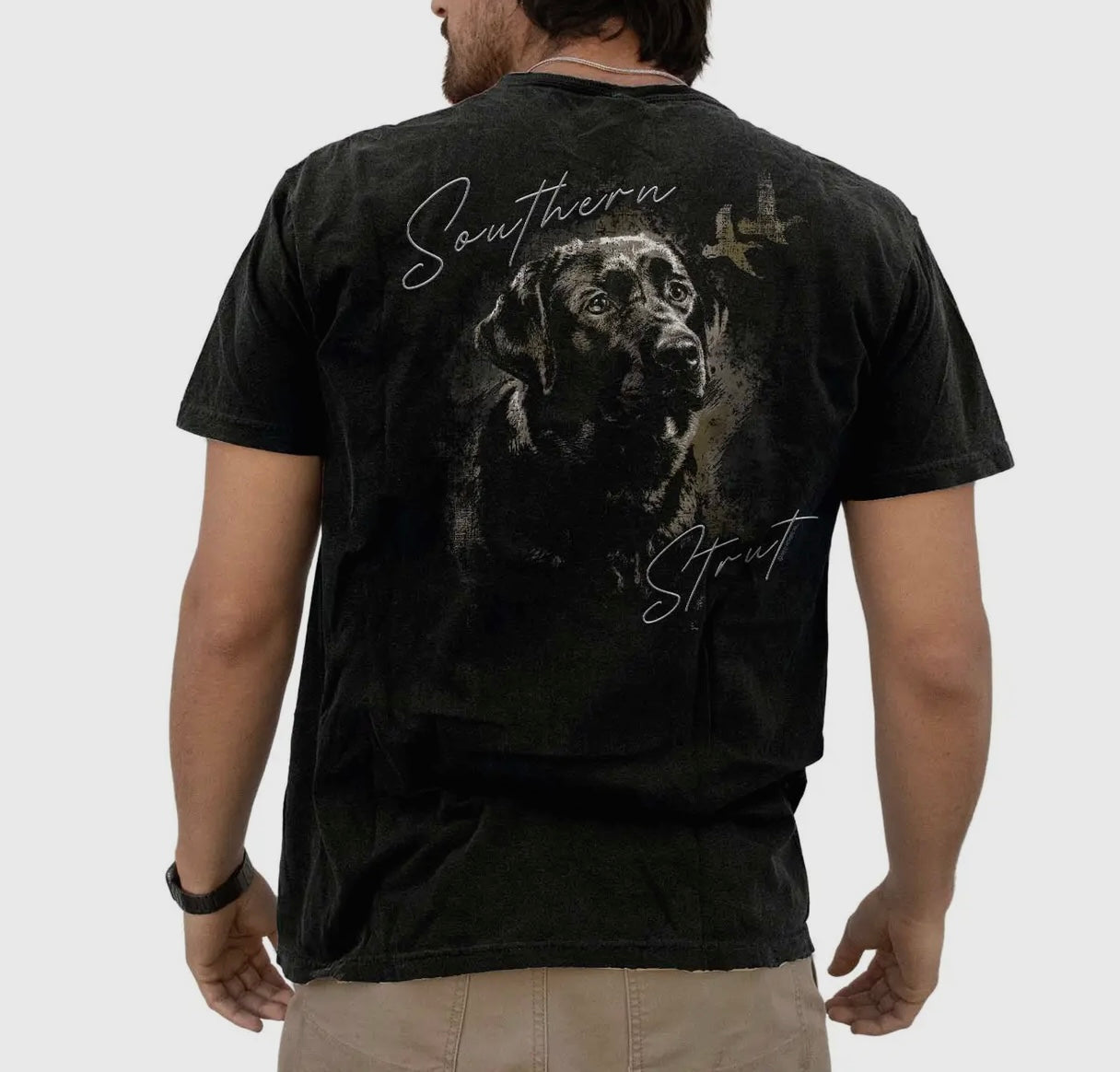 Southern Strut Camo Paint Lab T-Shirt