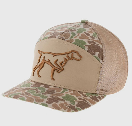Fieldstone Dog 7 Panel 3D Puff Hat