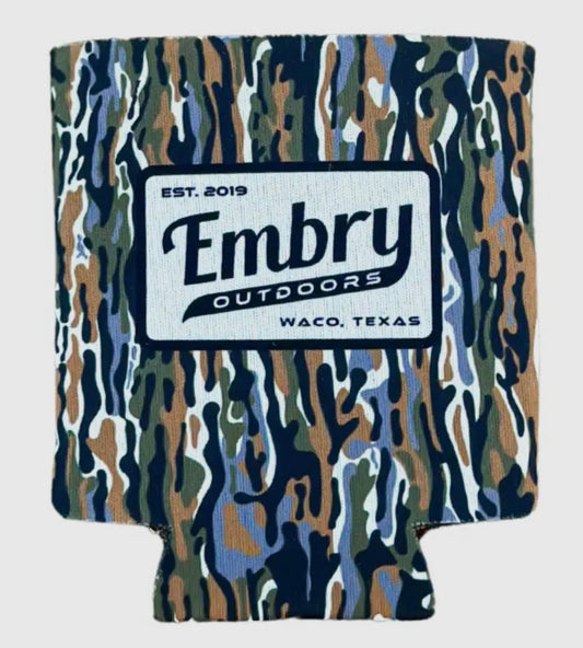 Embry Ranch Camo Koozie