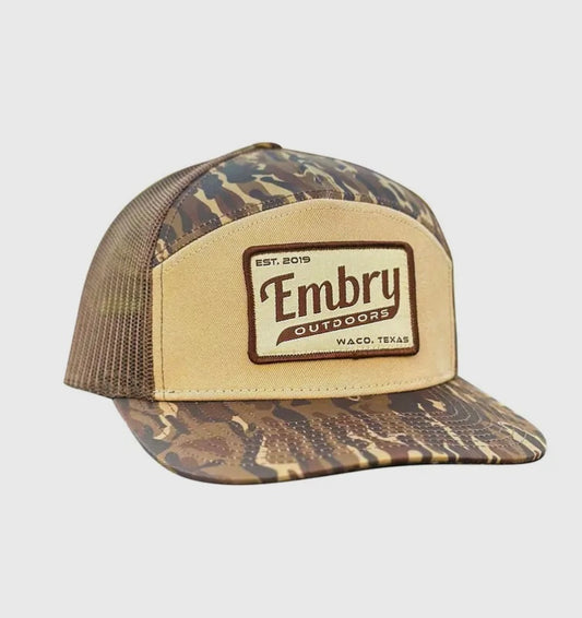 Embry Retro Brown Ranch Camo Hat