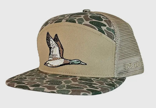 Fieldstone Roost 7 Panel Camo Full Color Duck Hat