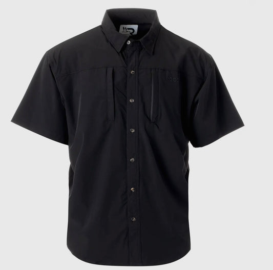 Roost Button Down - Black